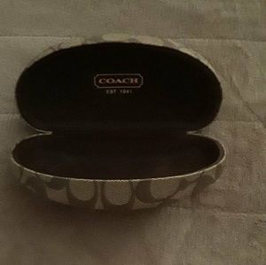 Coach eyeglass case or sunglasses